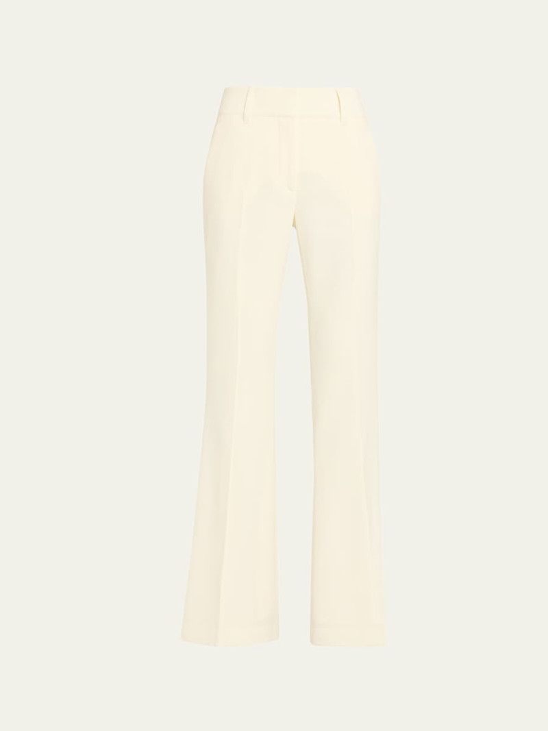 Rhein Flare-Leg Virgin Wool Pants 1