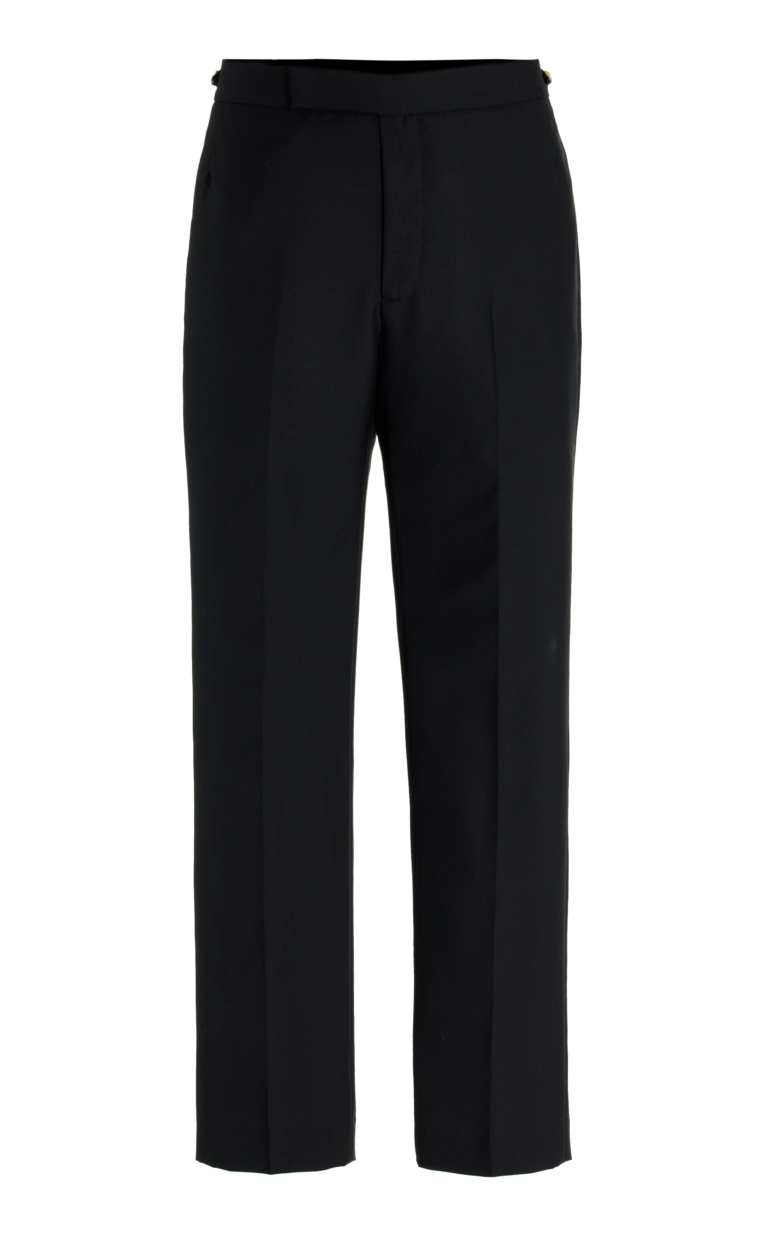 Sebastian Pant in Black Virgin Wool - 1