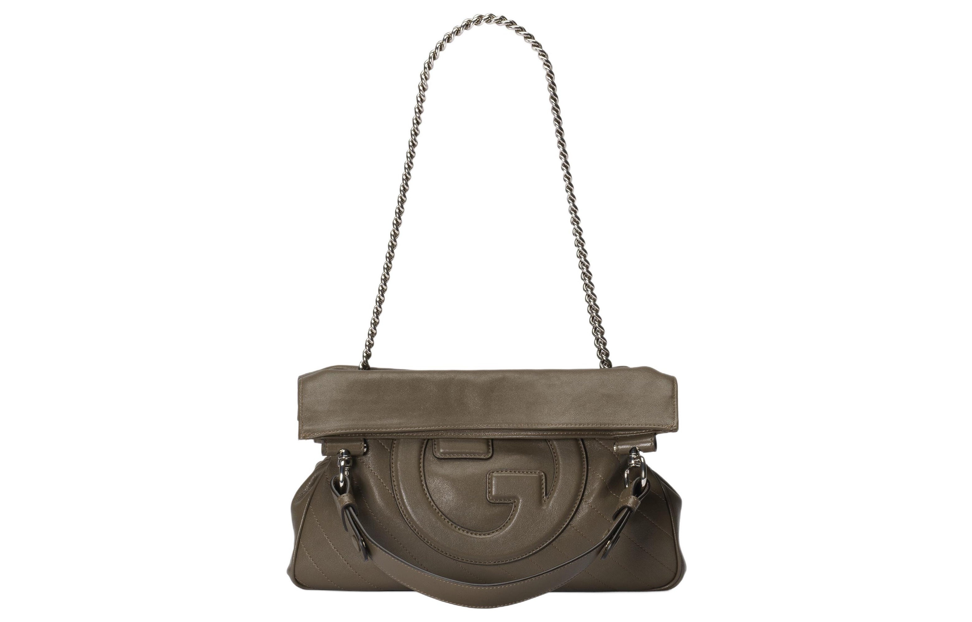 (WMNS) Gucci Blondie Small Tote Bag 'Brown' 751518-1AAOW-2802 - 2