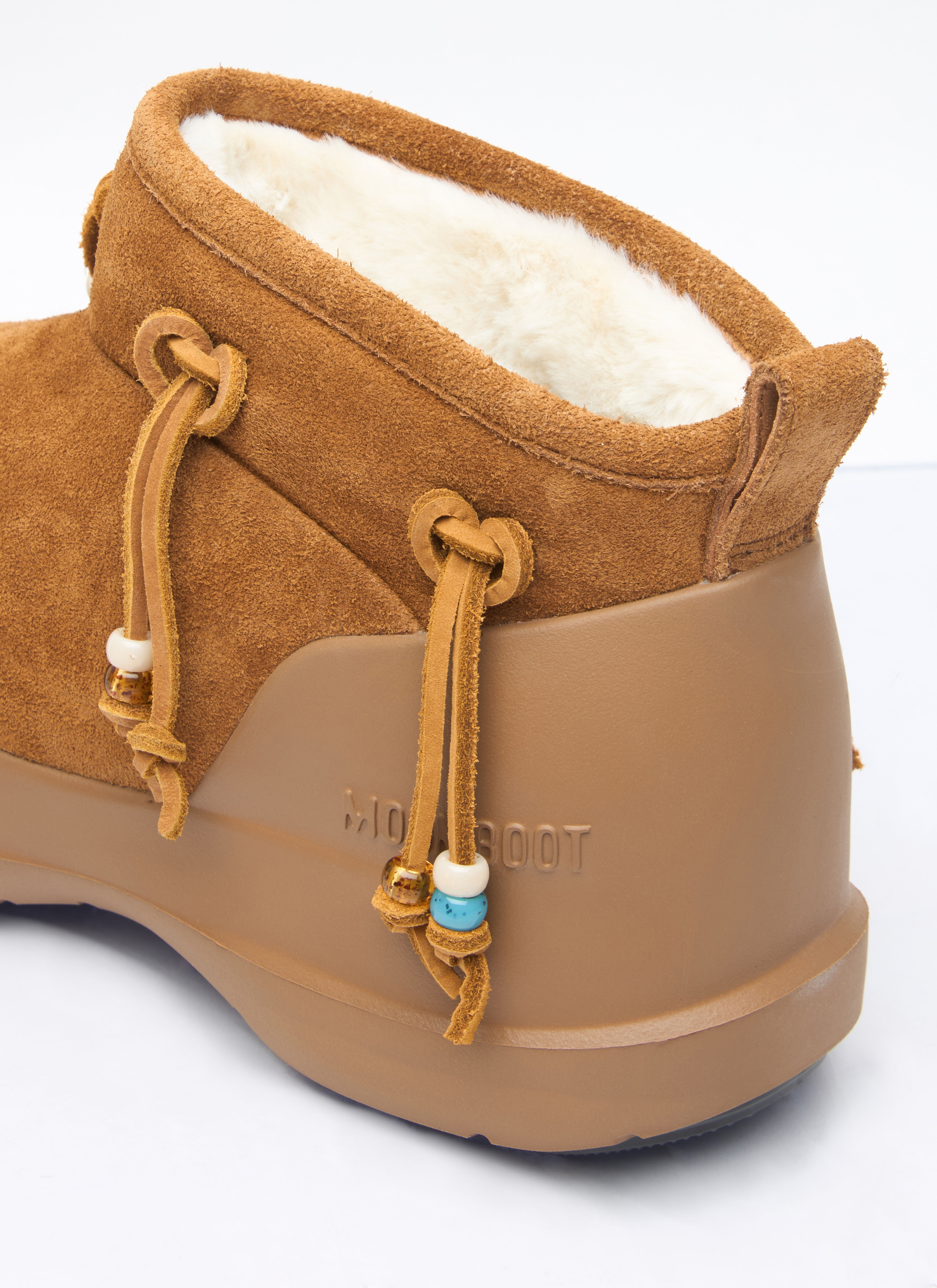 Luna Low Beads Suede Boots - 6