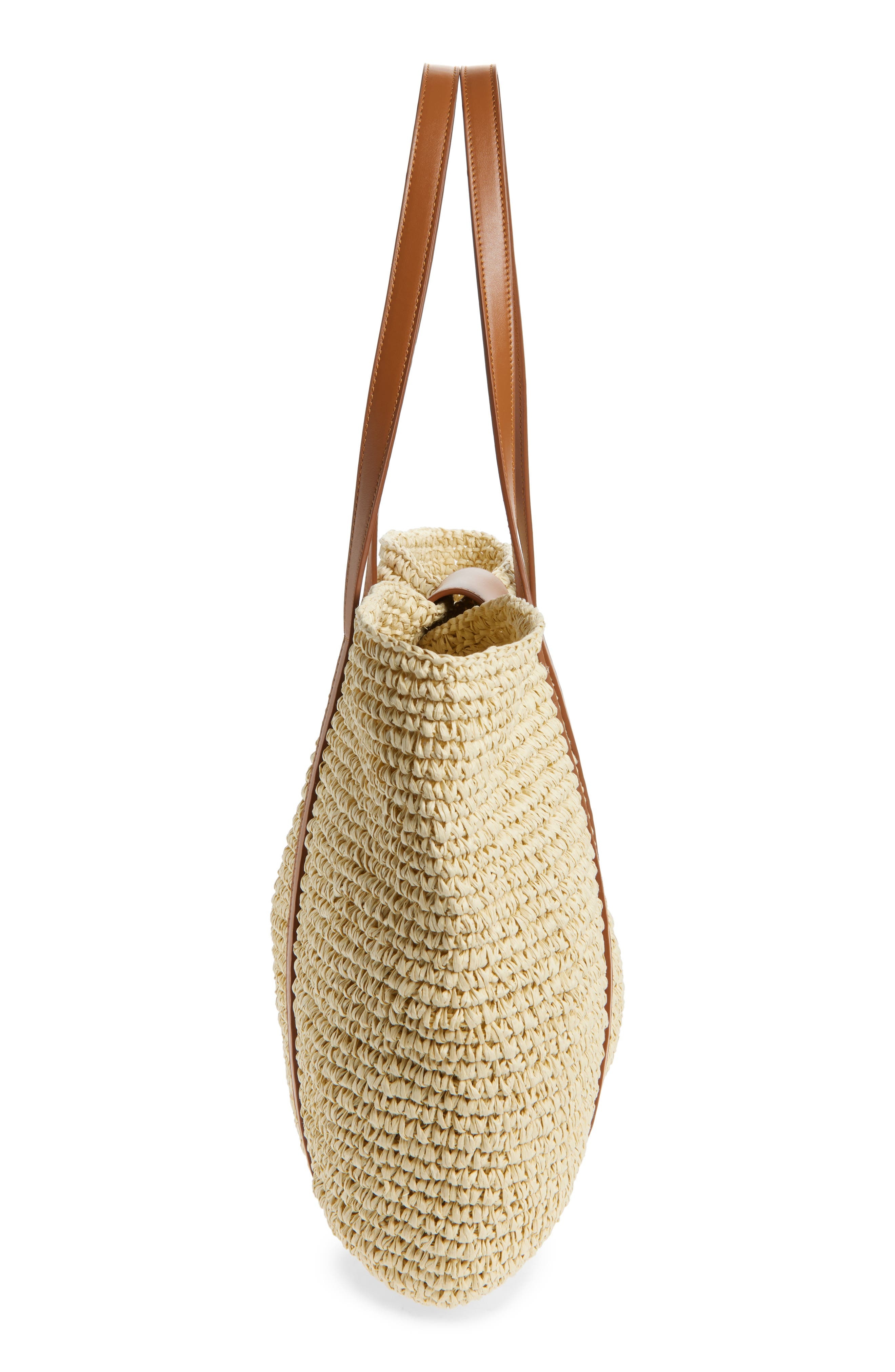 Marni Medium Trunkaroo Woven Tote in Natural at Nordstrom - 6