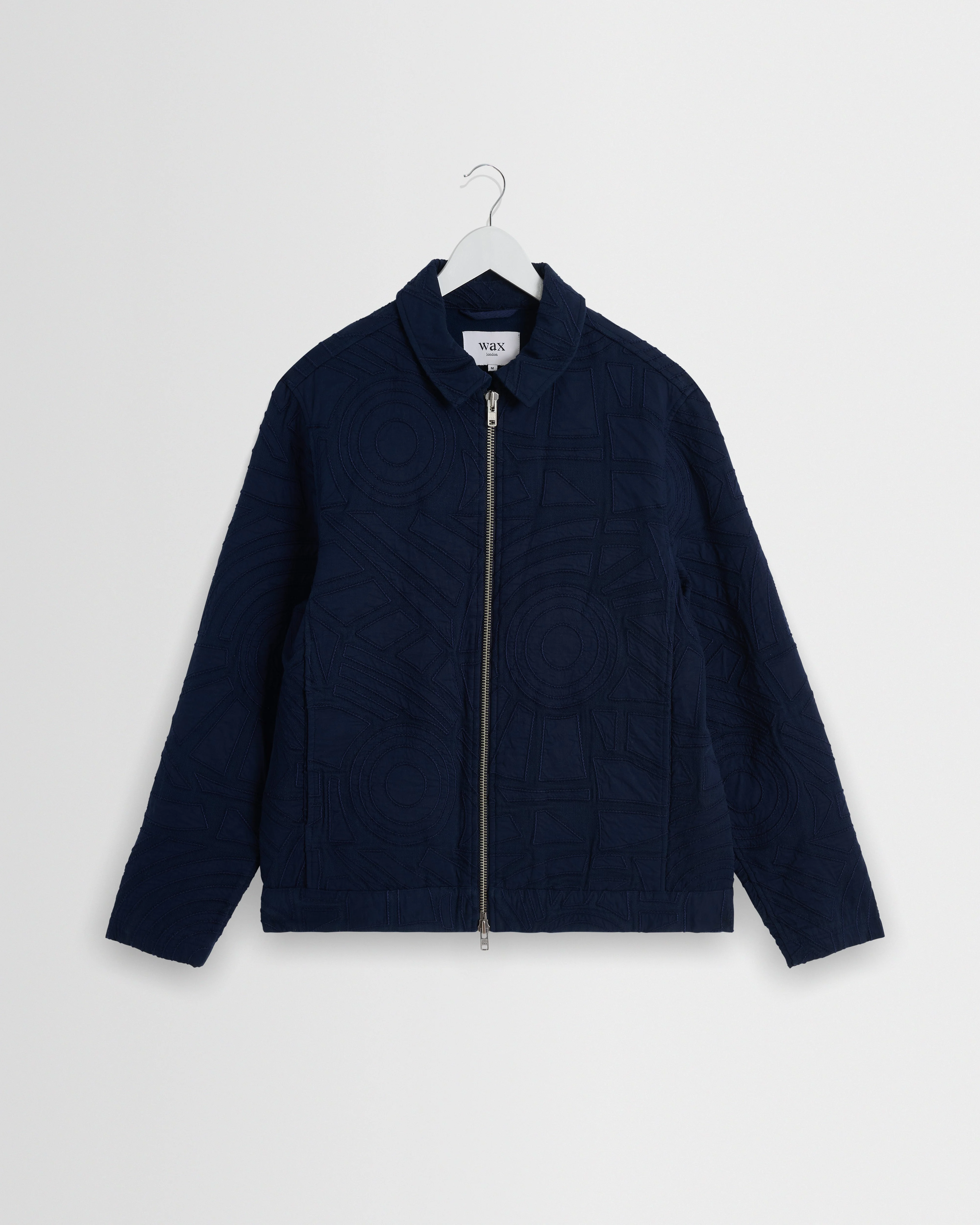 Park - Navy Tonal Applique Jacket - 1