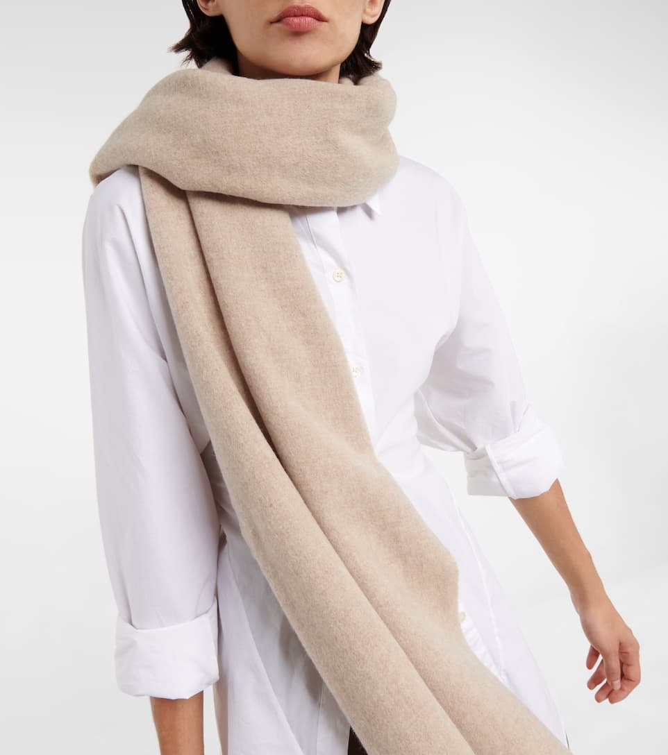 Canada fringed wool scarf - 2