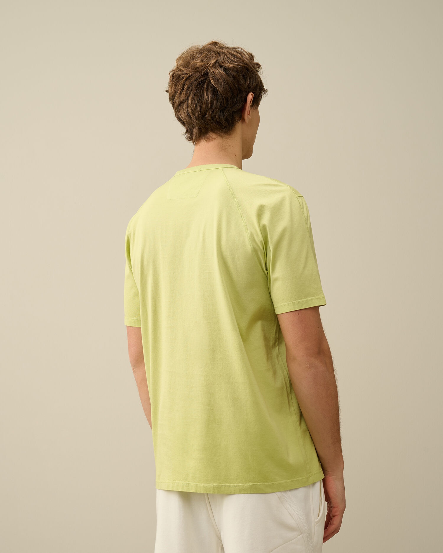 C.P. Company 70/2 Mercerized Jersey Logo T-Shirt | REVERSIBLE