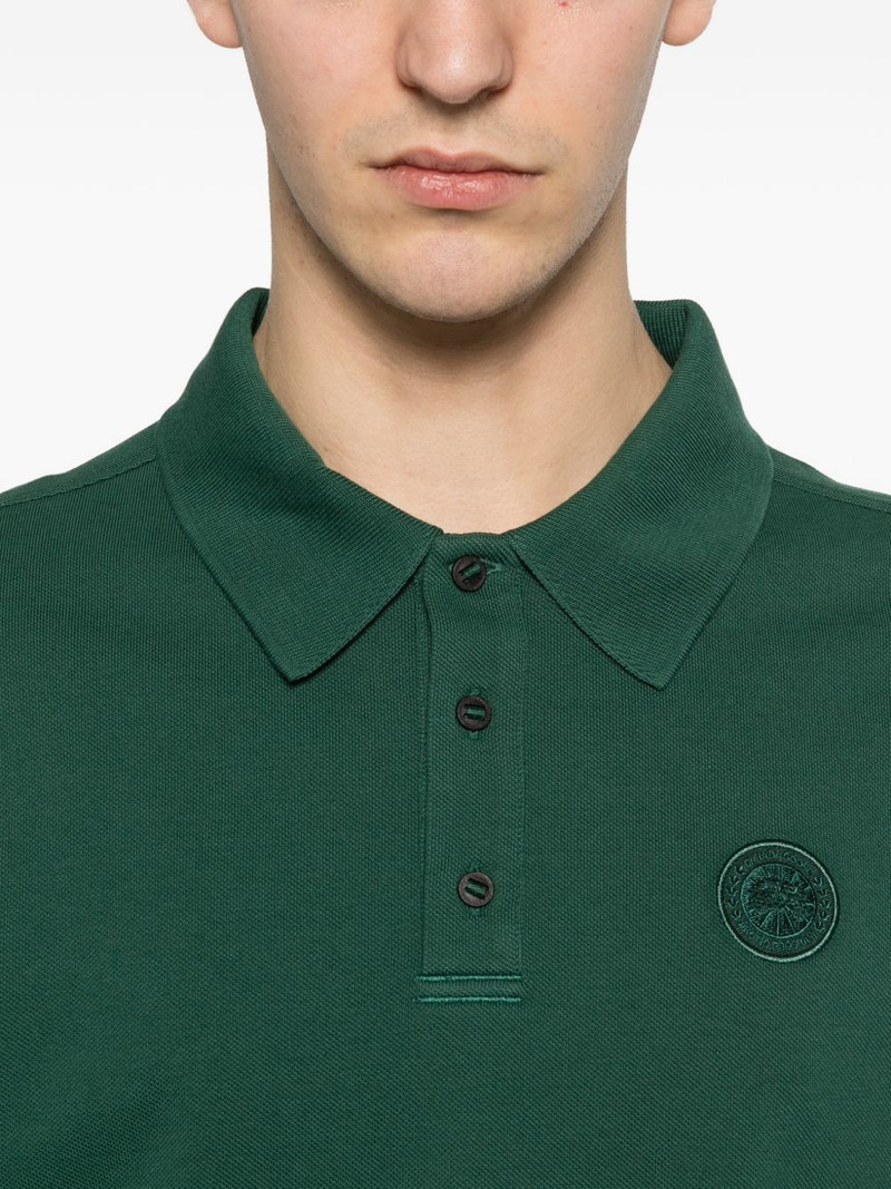 tonal disc polo shirt 5