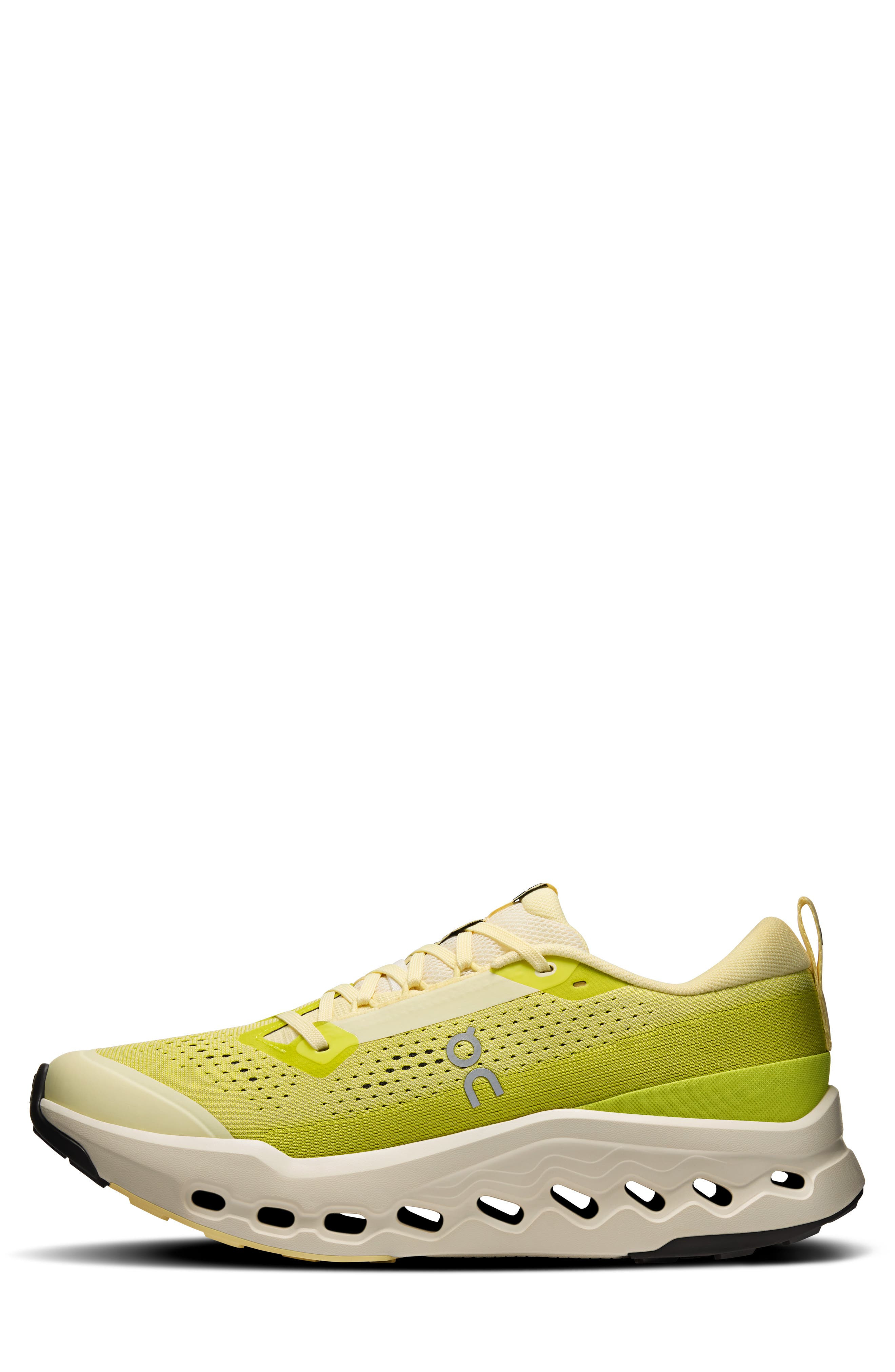 On Cloudsurfer Trail 2 Trail Running Shoe in Ivory/Lime at Nordstrom - 6
