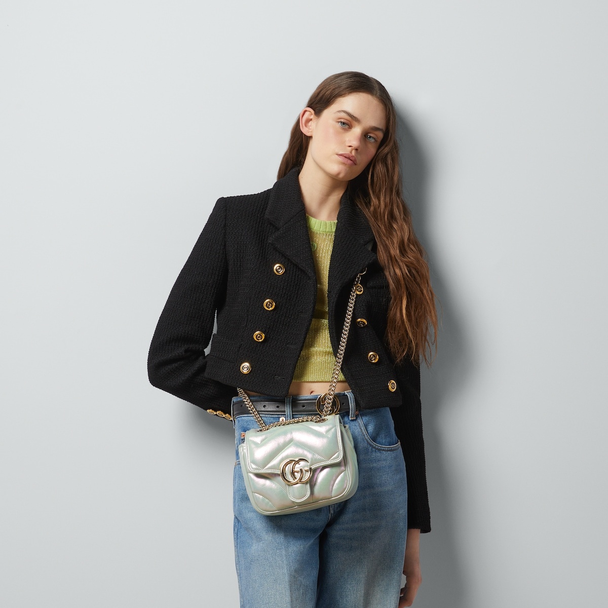GG Marmont mini shoulder bag - 4
