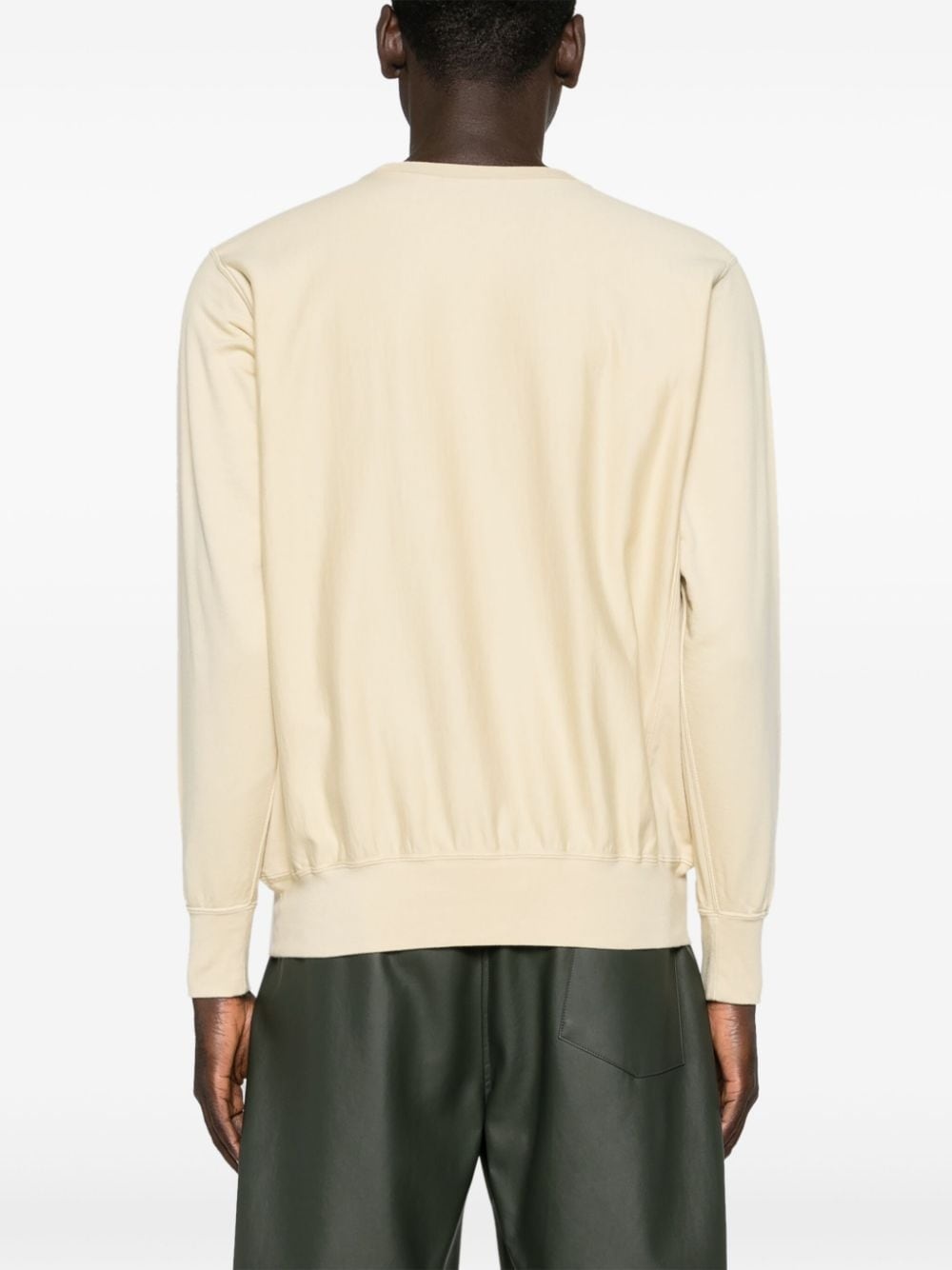 crew-neck cotton sweatshirt - 8