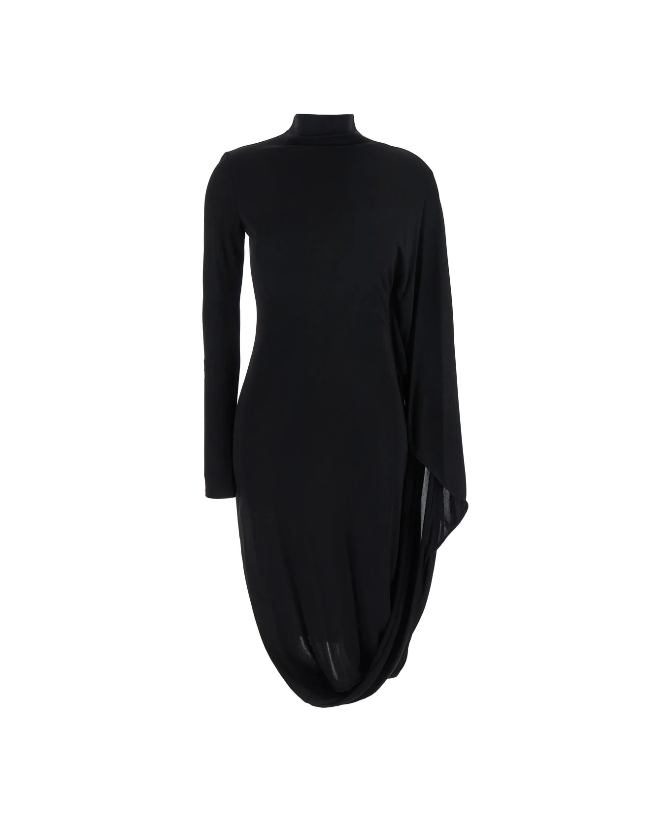 In Black Viscose - 1