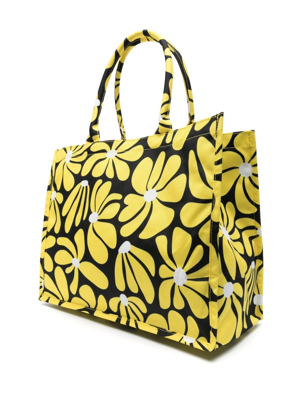 floral-print tote bag - 3