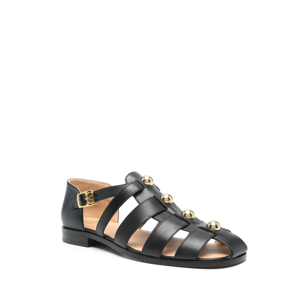 Valentino Garavani Black Sandals Men - 2