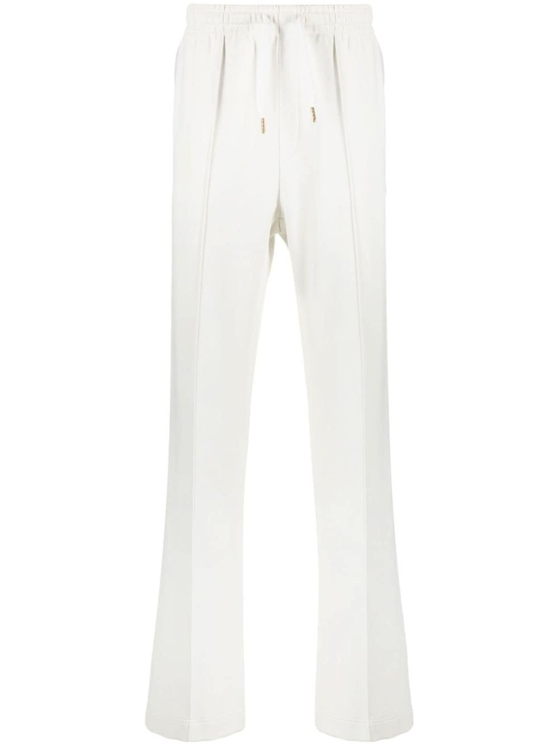 logo-appliqué track pants 1