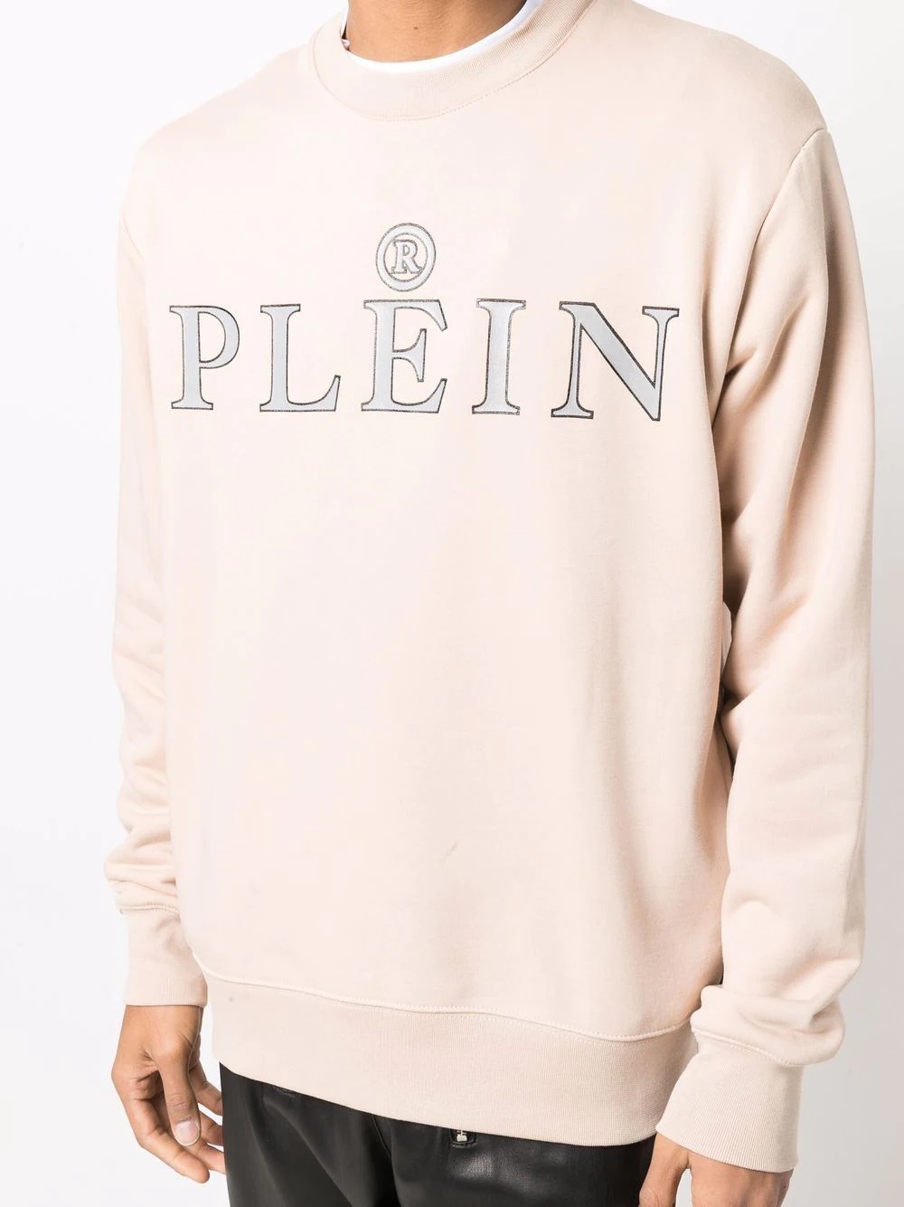logo crew-neck sweatshirt - 6