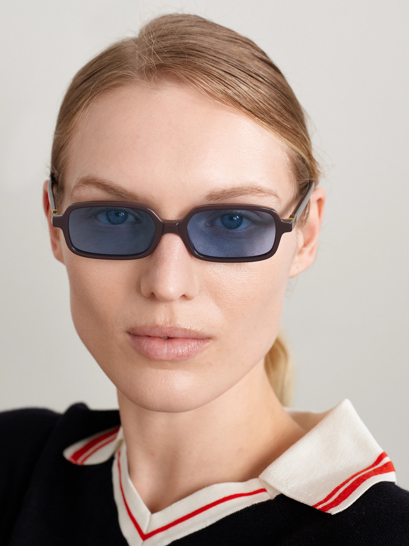 Miu Miu Rectangular-frame Acetate Sunglasses outlook