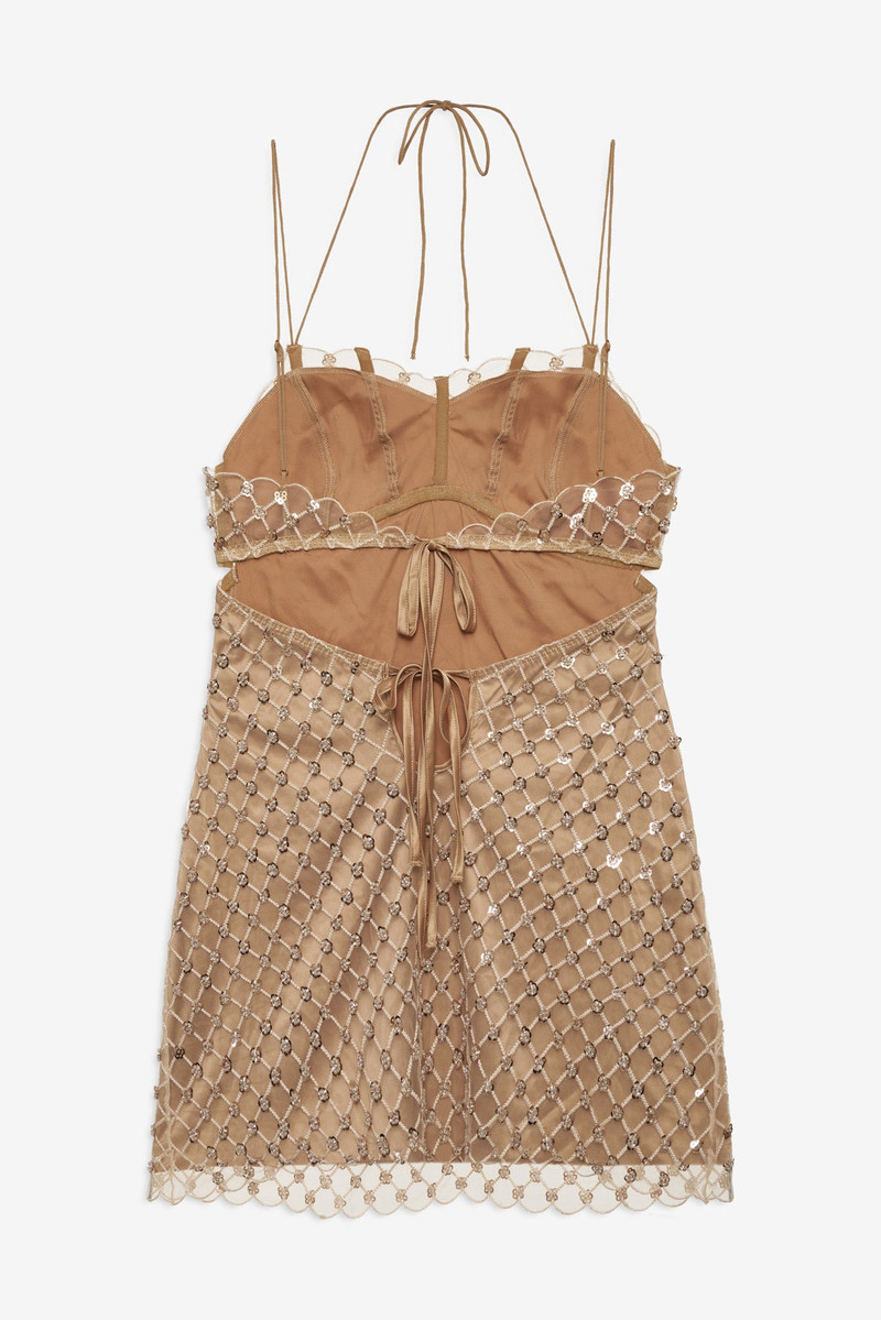 For Love & Lemons Dazzle Me Slip Dress outlook