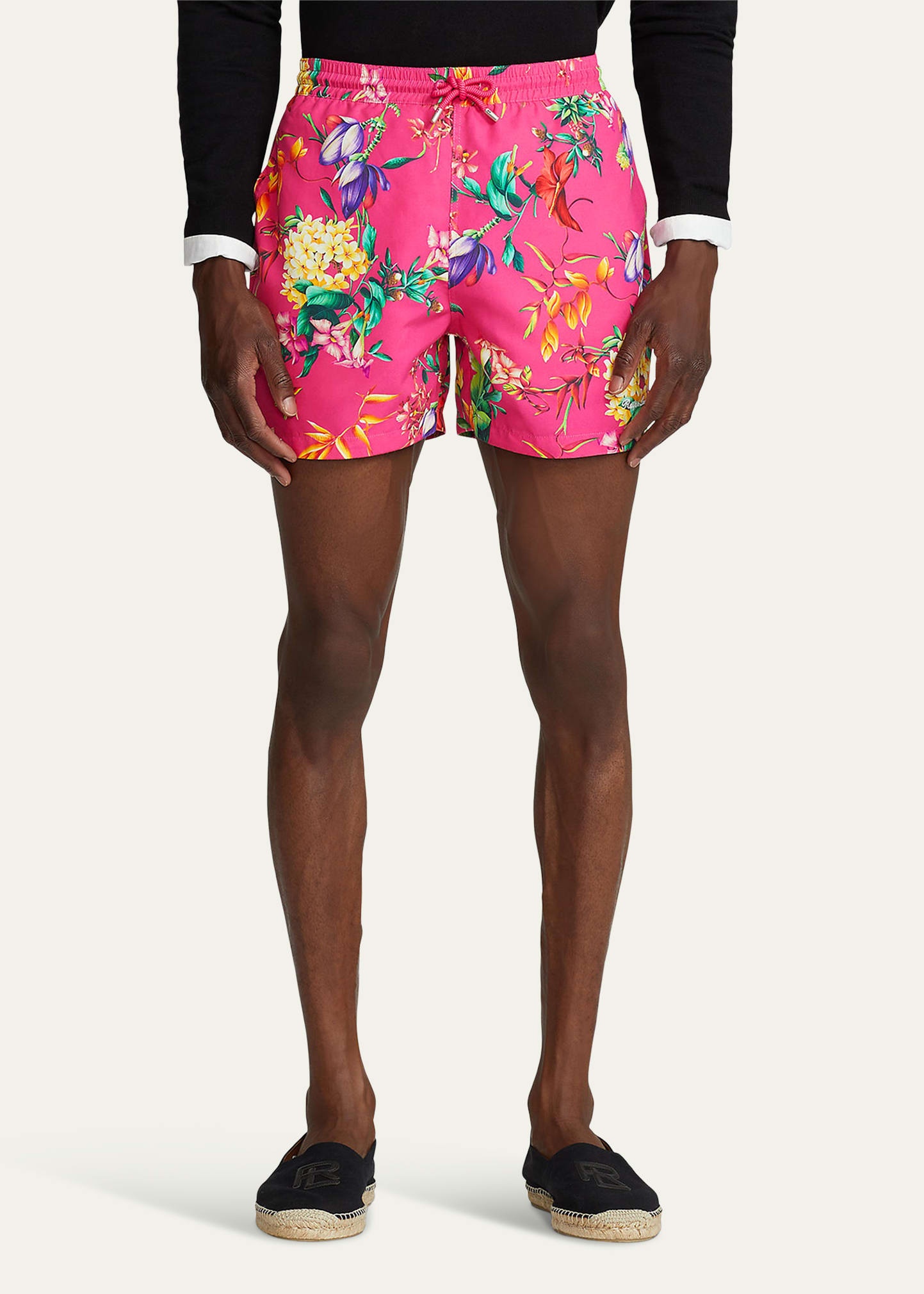 Men's Amalfi Botanical Swim Trunks - 4