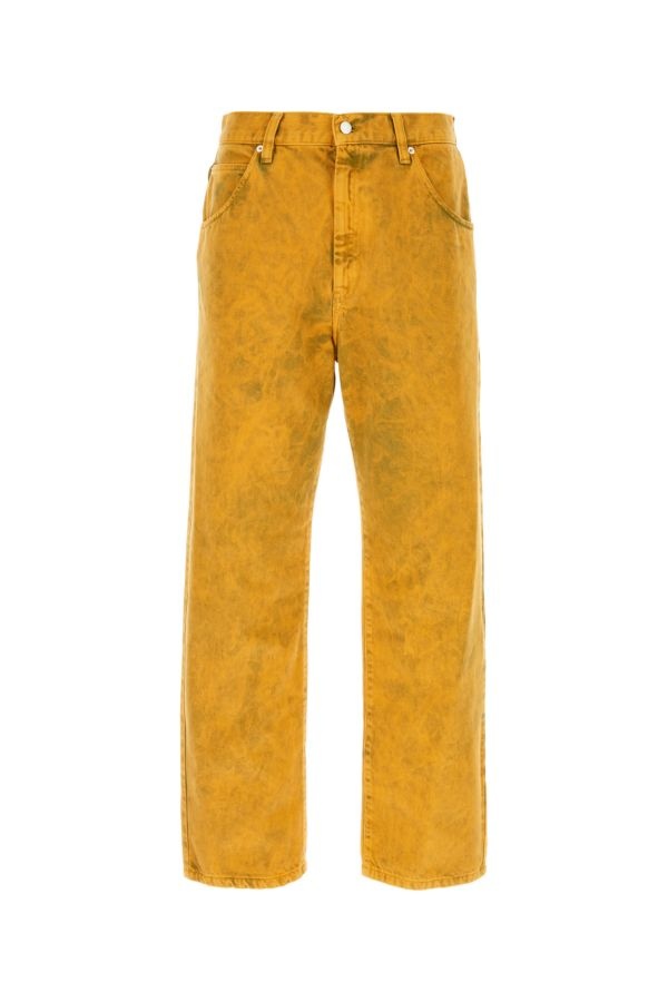 Yellow denim Warkworth jeans - 1