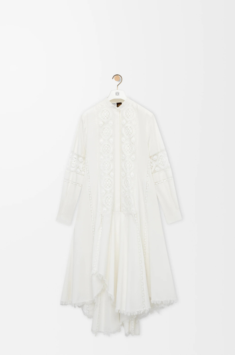 Shirt dress in cotton - 1