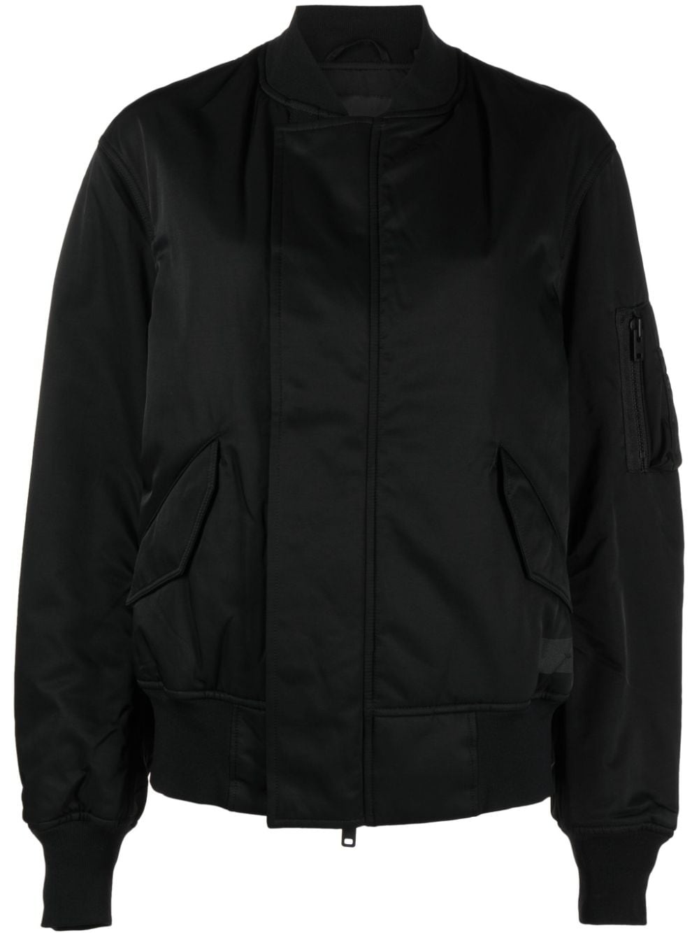 long-sleeve bomber jacket - 1