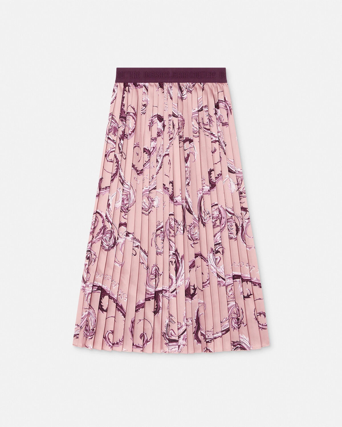 Chromo Couture Pleated Midi Skirt - 1