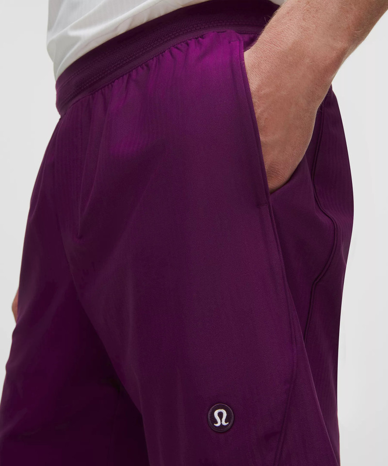 Striped Mesh Tennis Short 7" 5