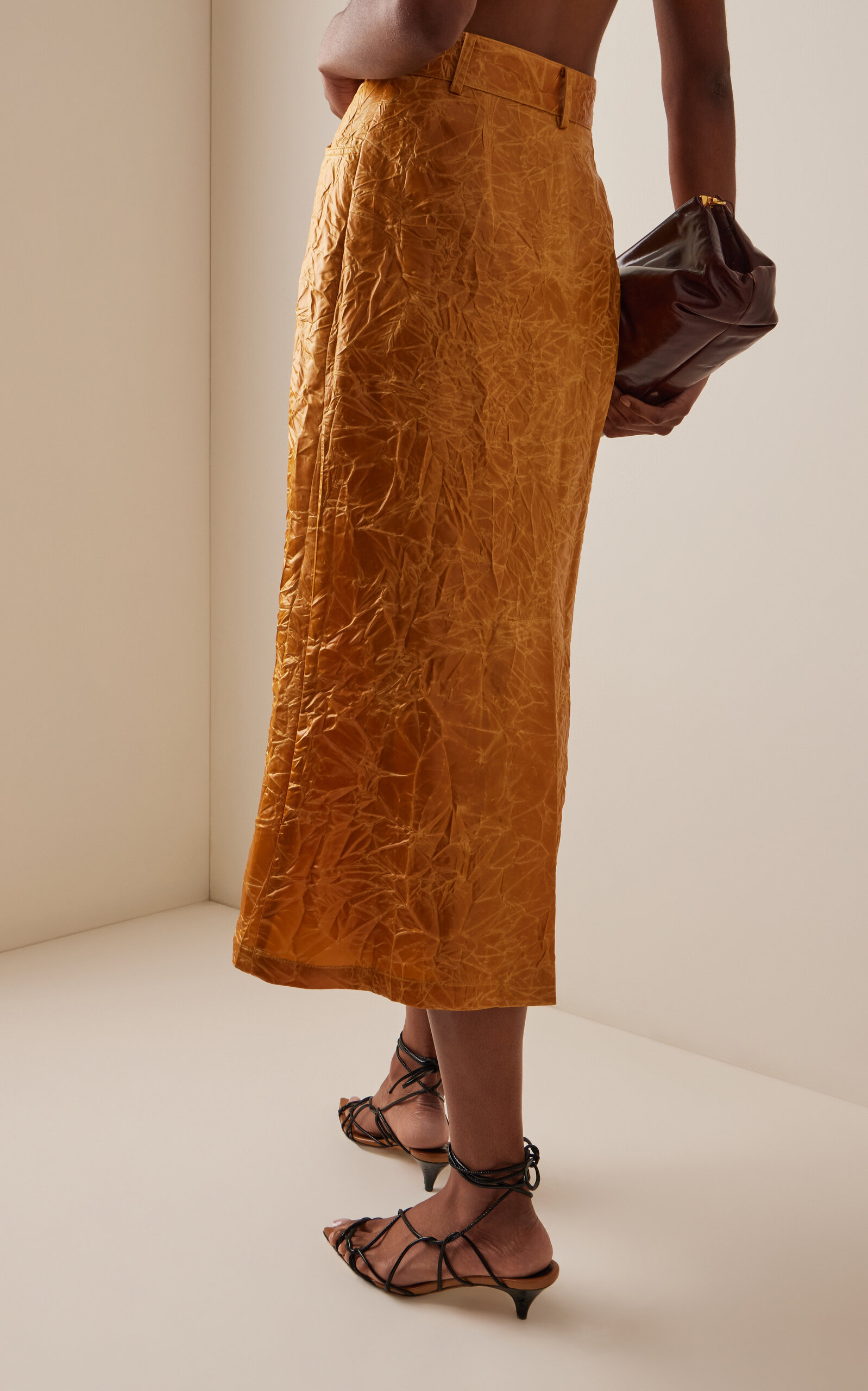 Layan Midi Skirt yellow - 4