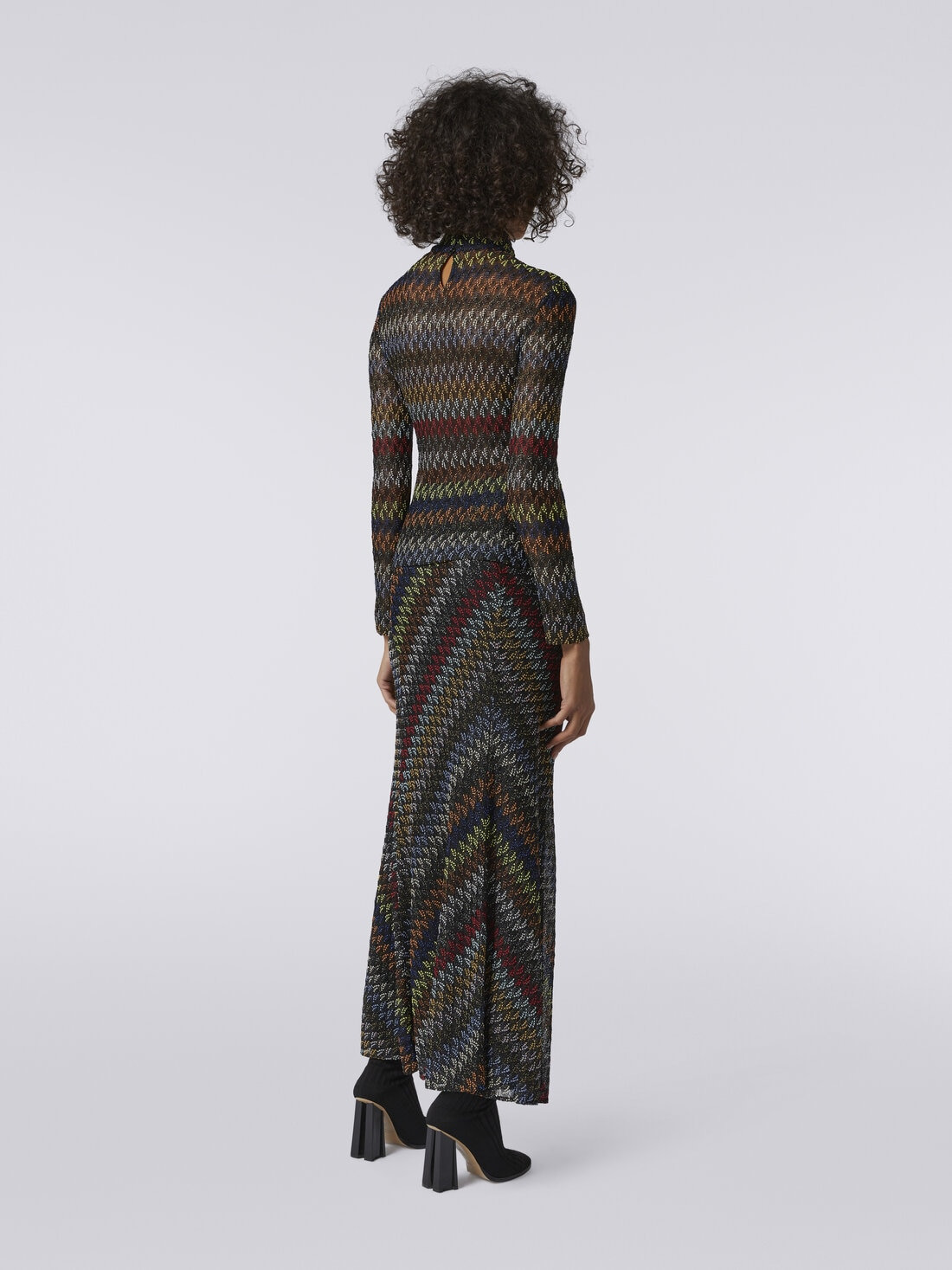 High-neck viscose blend pullover - 4