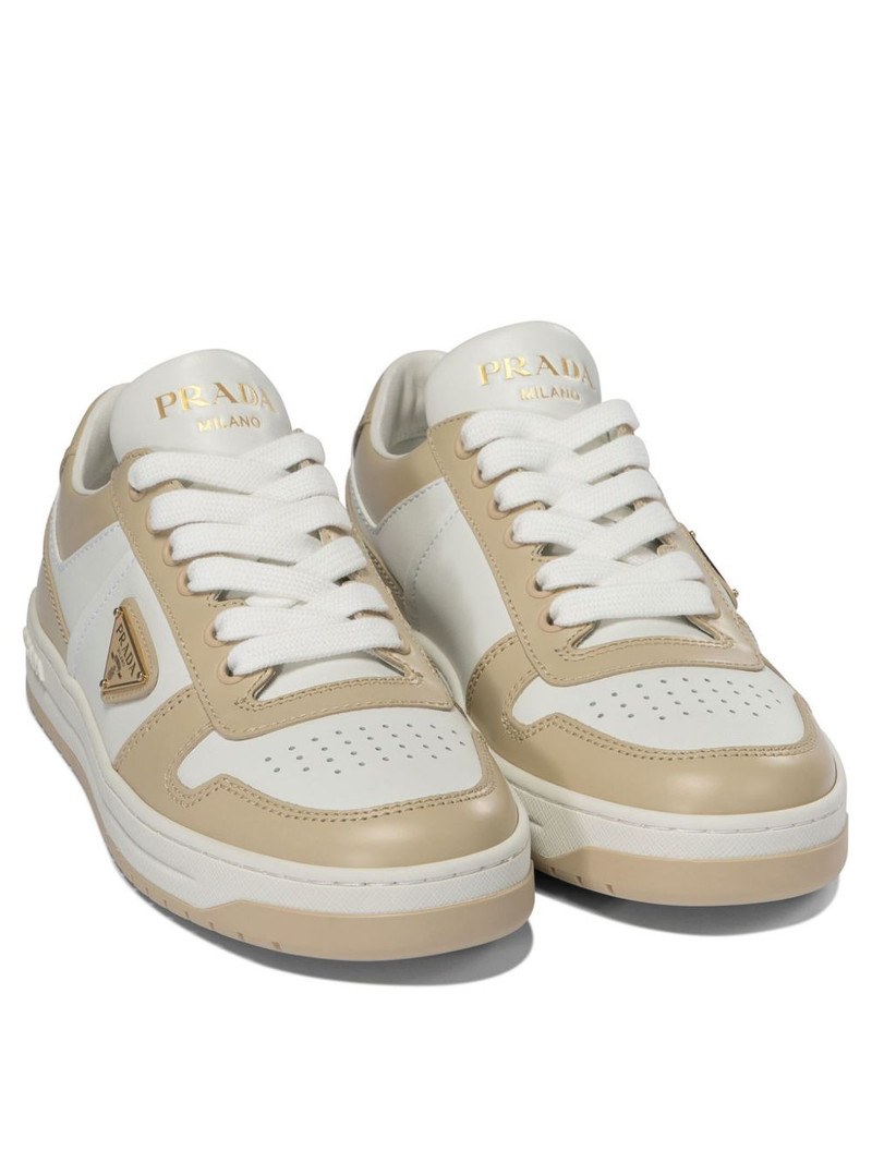 Prada Downtown logo-appliqué sneakers outlook