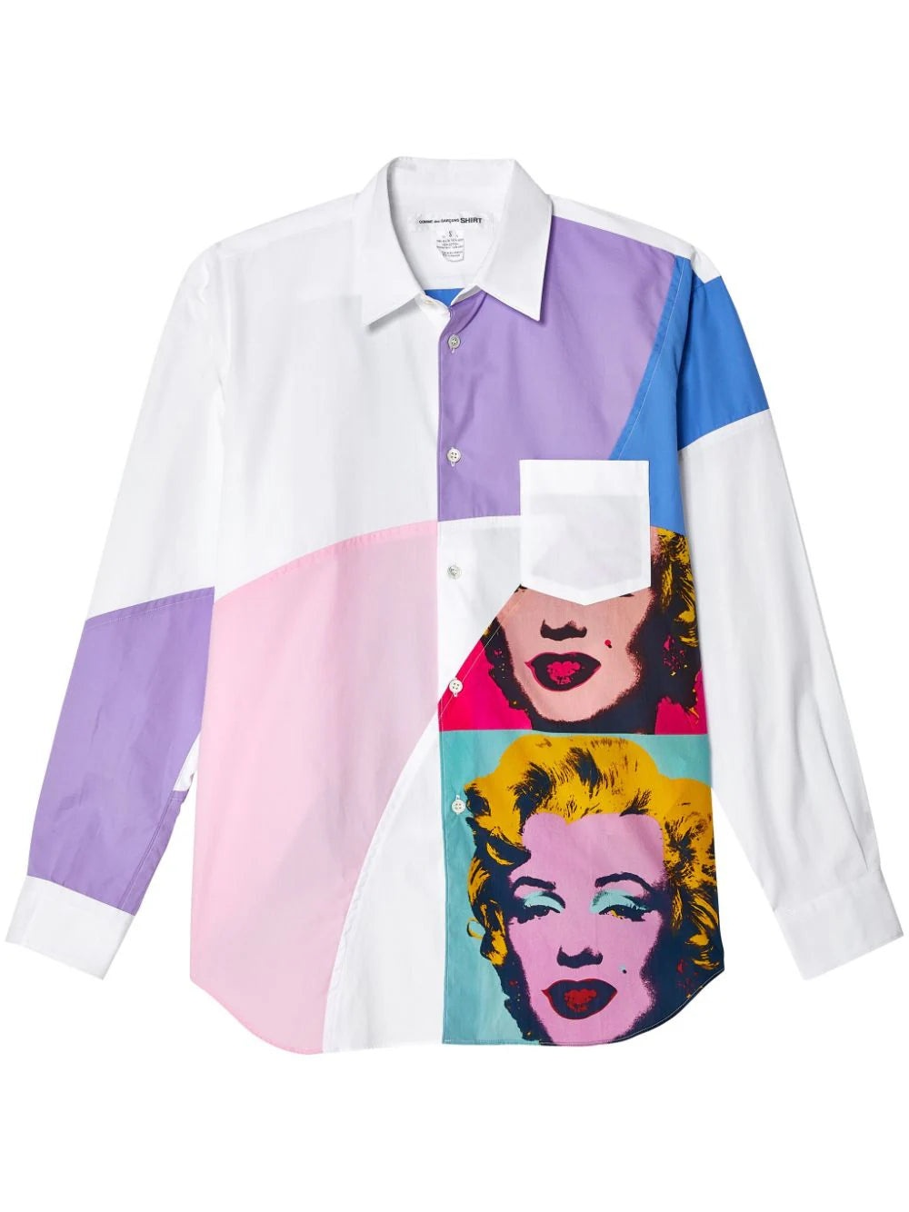 GRAPHIC-PRINT COTTON SHIRT - 1