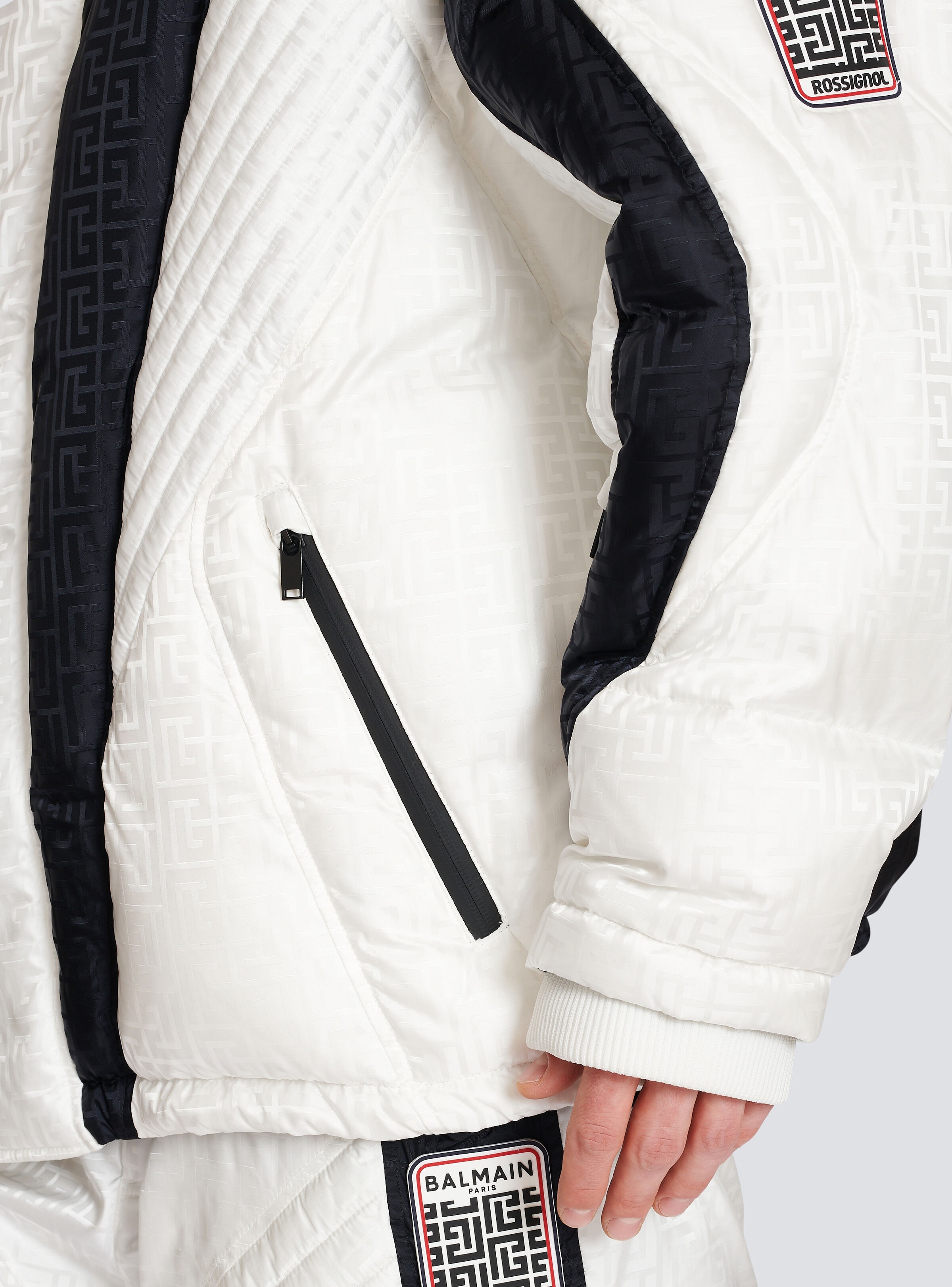 Balmain x Rossignol - Balmain monogram ski coat - 8