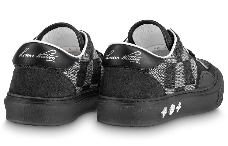 LOUIS VUITTON Ollie Sneakers 'Black Plaid Mesh' 1A9YTQ - 3