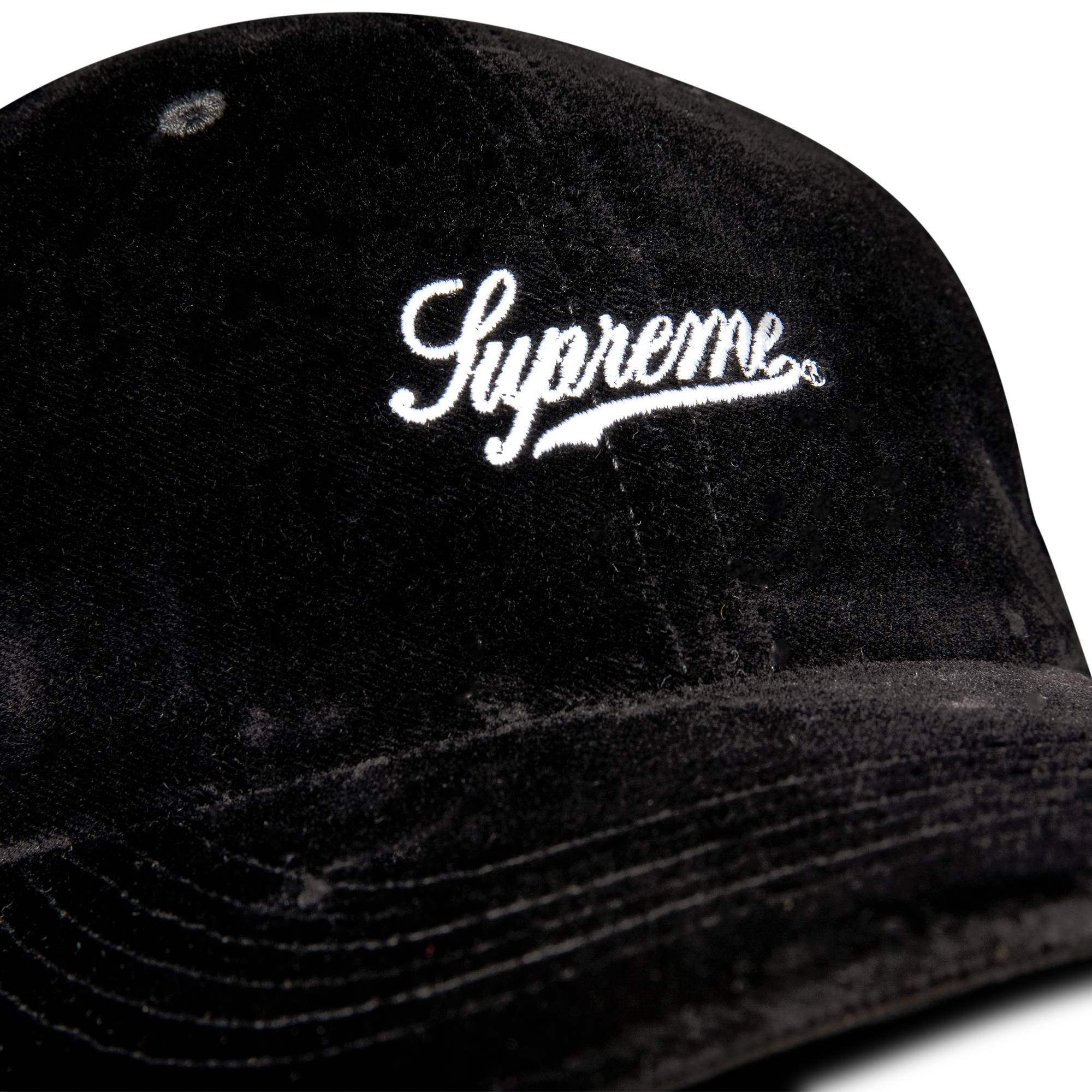 Supreme Velvet 2-Tone 6-Panel 'Black' - 3