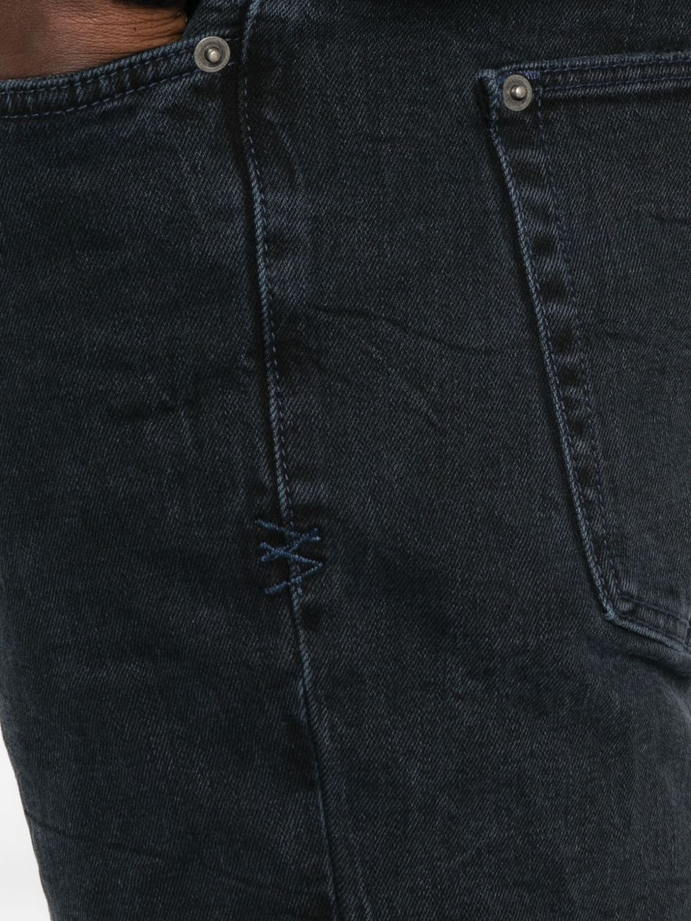 five-pockets cotton jeans - 5