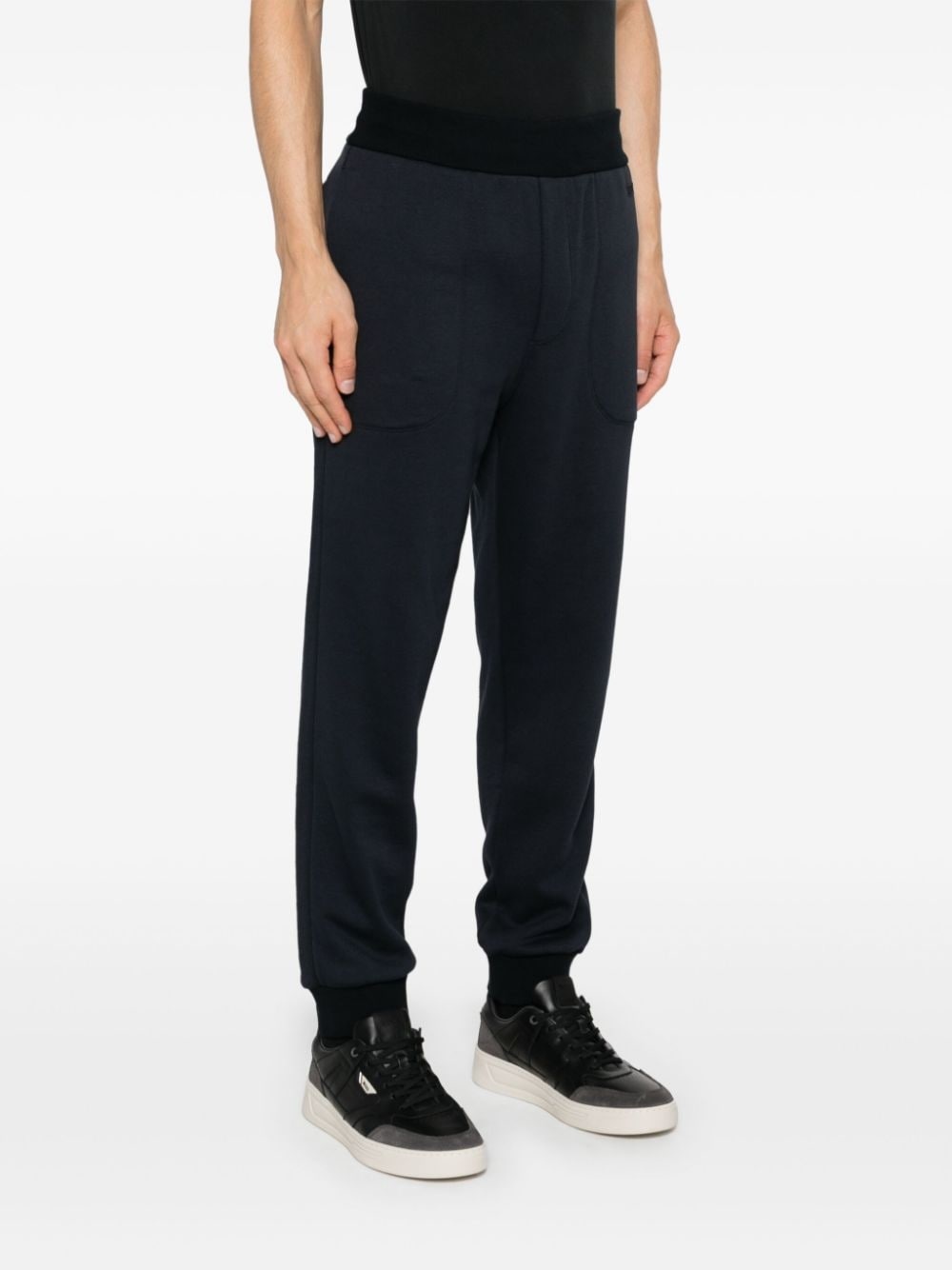 logo-embroidered joggers - 3