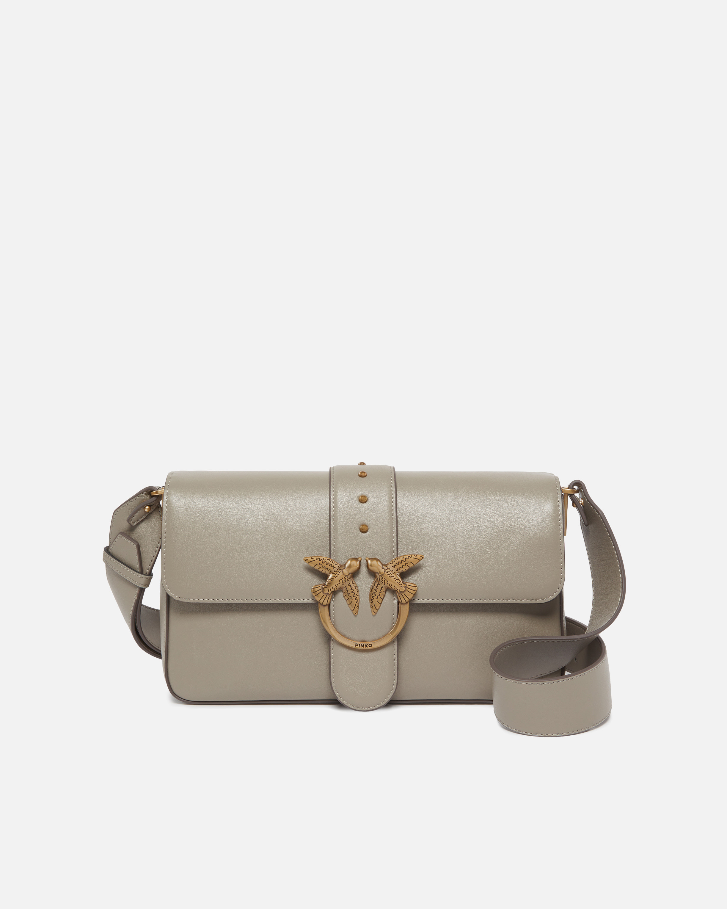 LOVE BAG LARGE SOFT SHOULDER BAG IN LEATHER - 1