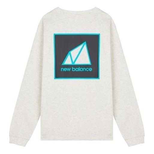 New Balance All Terrain Long Sleeve Top 'White Blue' MT11584-SAH - 2