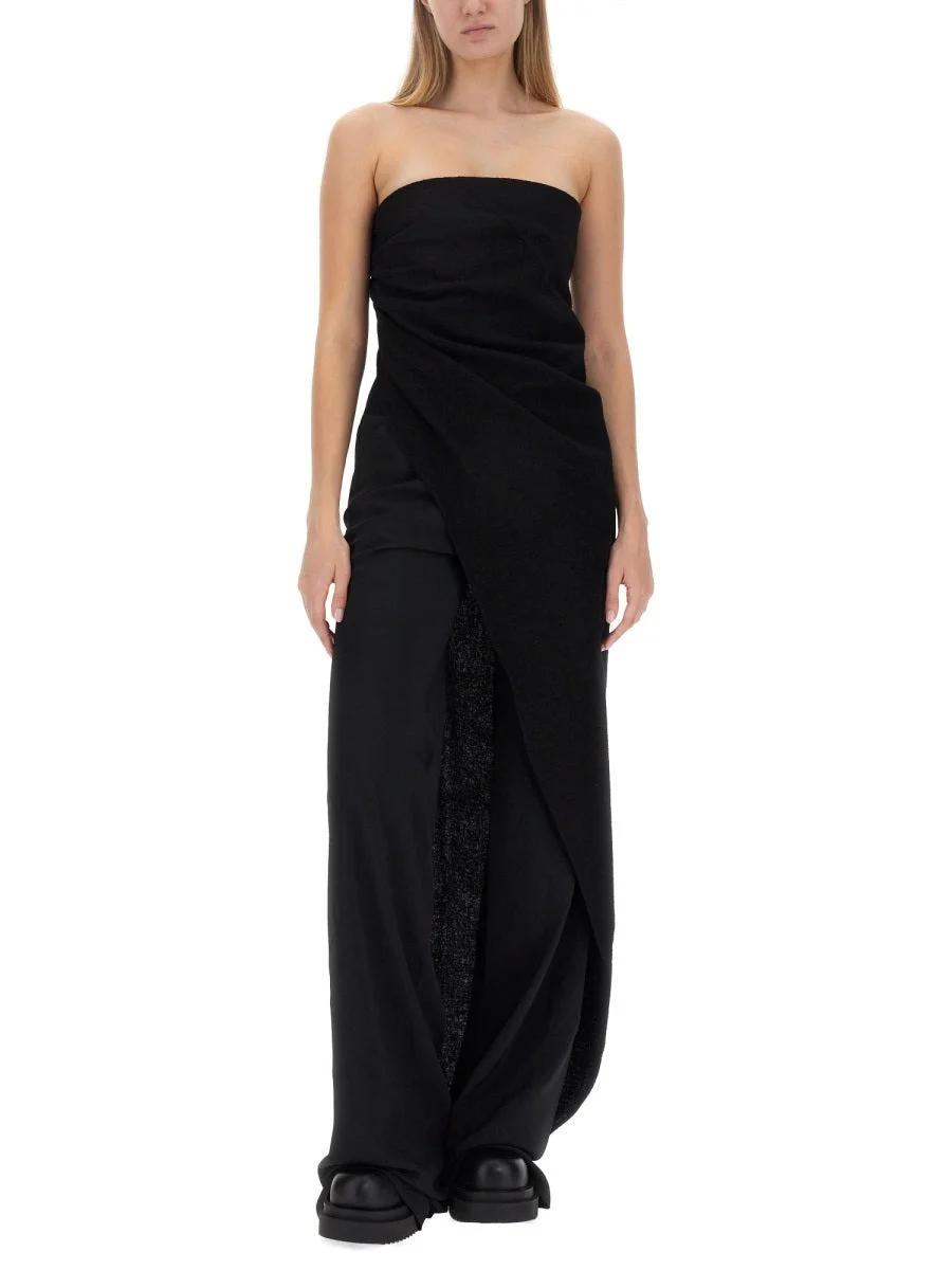 Rick Owens Women Asymmetrical Long Top - 1