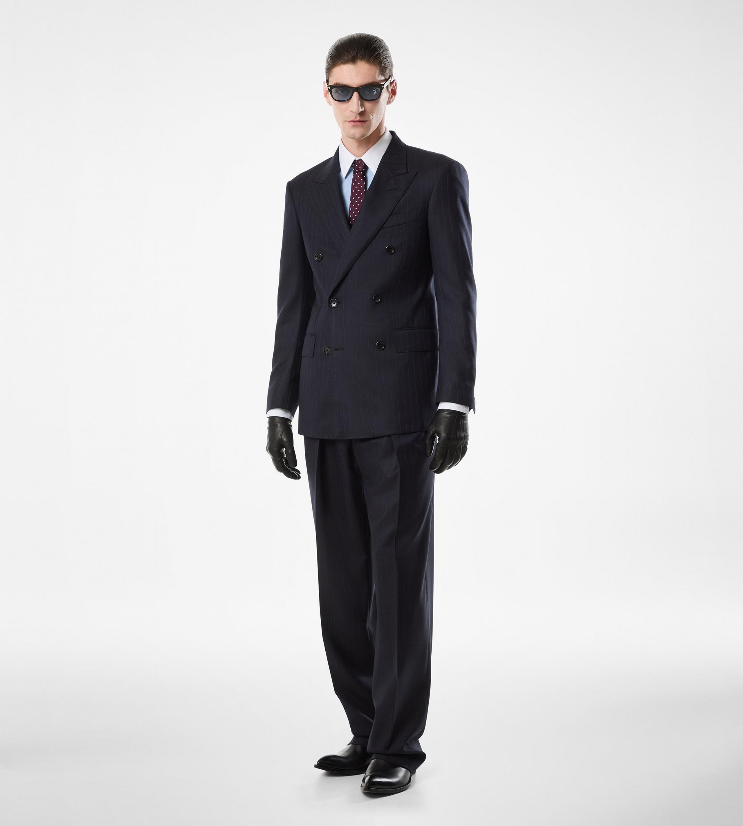 SUBTLE PINSTRIPE JACKET - 5