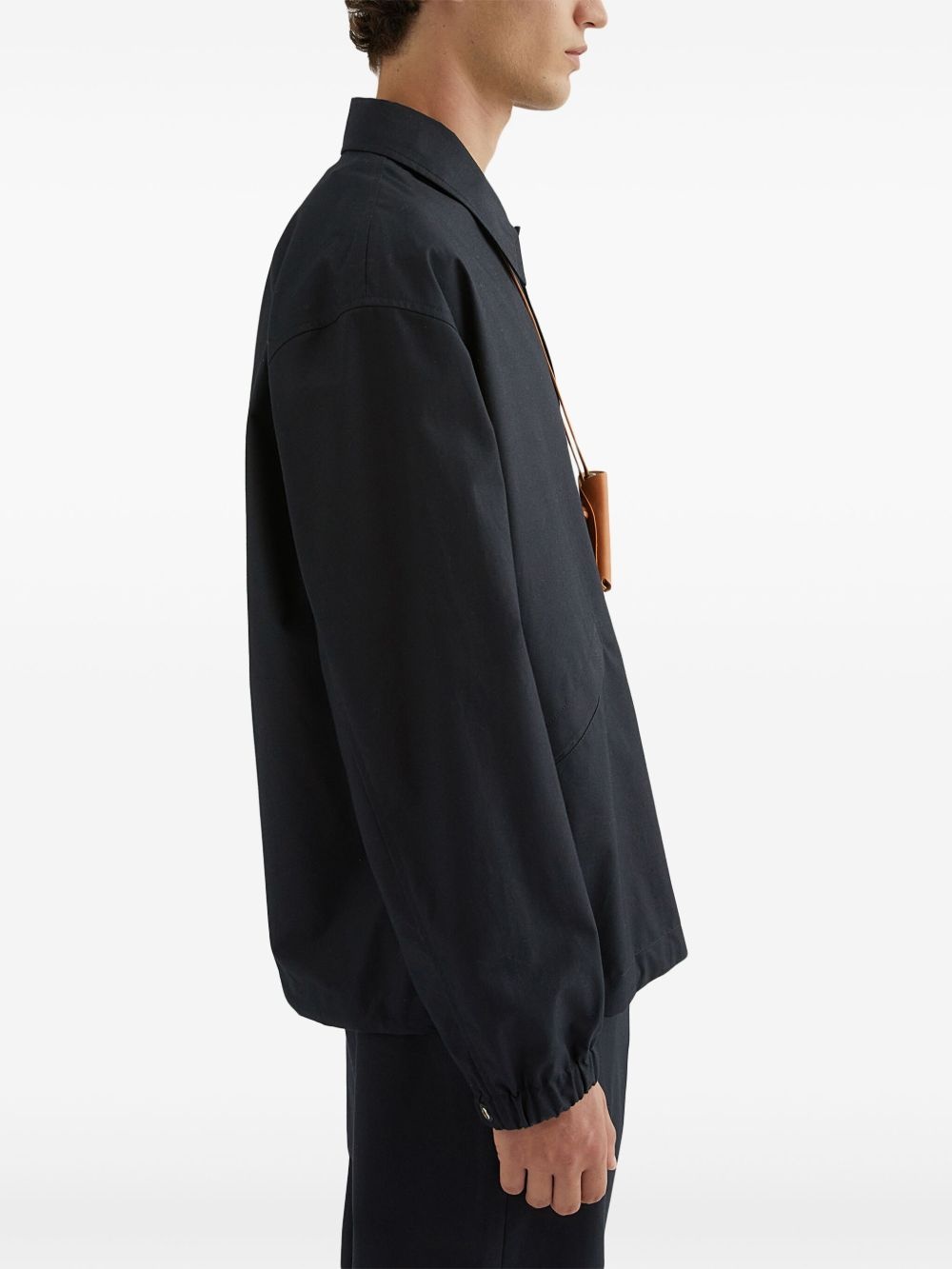 single-breasted shirtjacket - 3