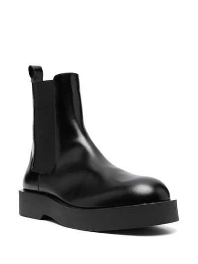 Jil Sander leather Chelsea boots outlook