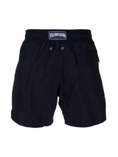 Vilebrequin logo patch swim shorts outlook