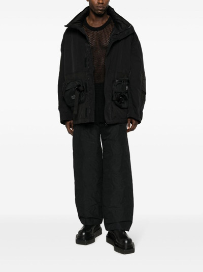 Junya Watanabe MAN pouch-pocket panelled jacket outlook