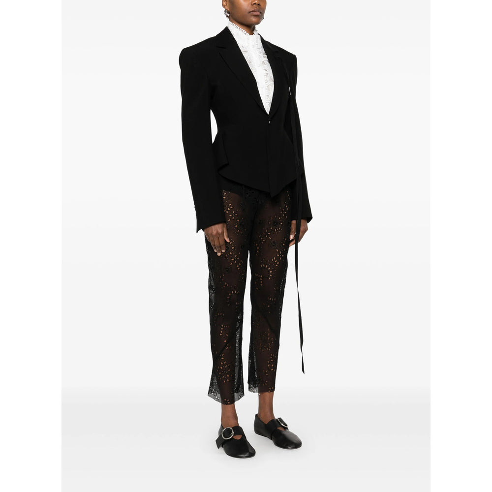 Ann Demeulemeester Black Jackets - Blazers Women - 5