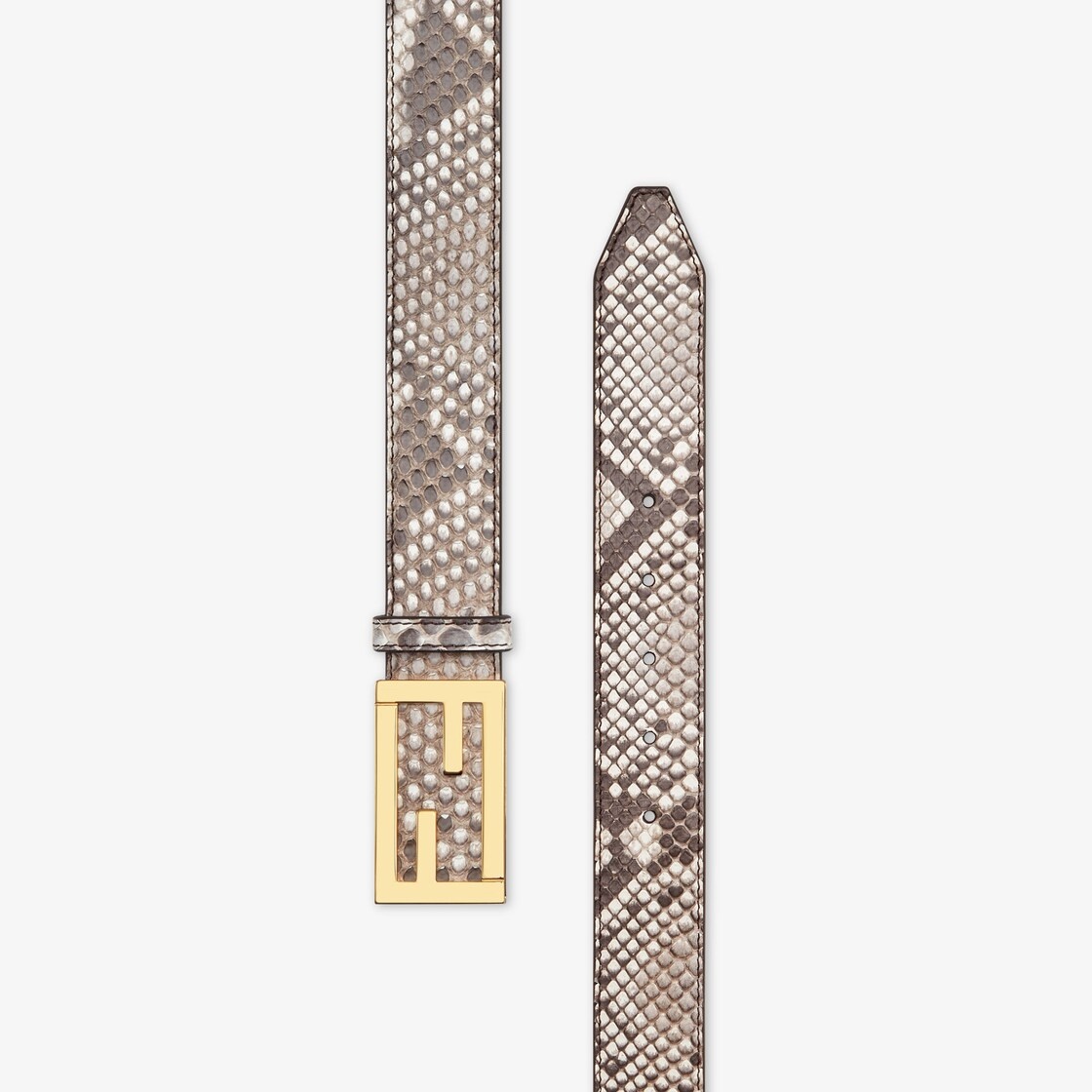 White python belt - 2