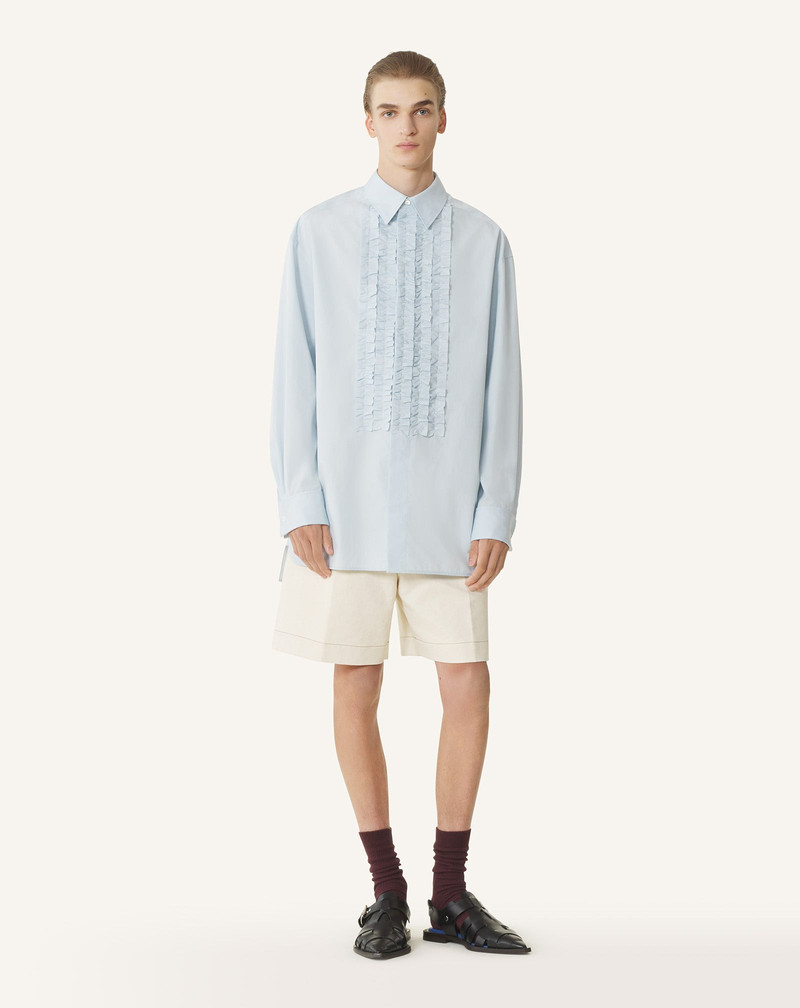 Lanvin COTTON POPLIN BIB FRONT SHIRT outlook