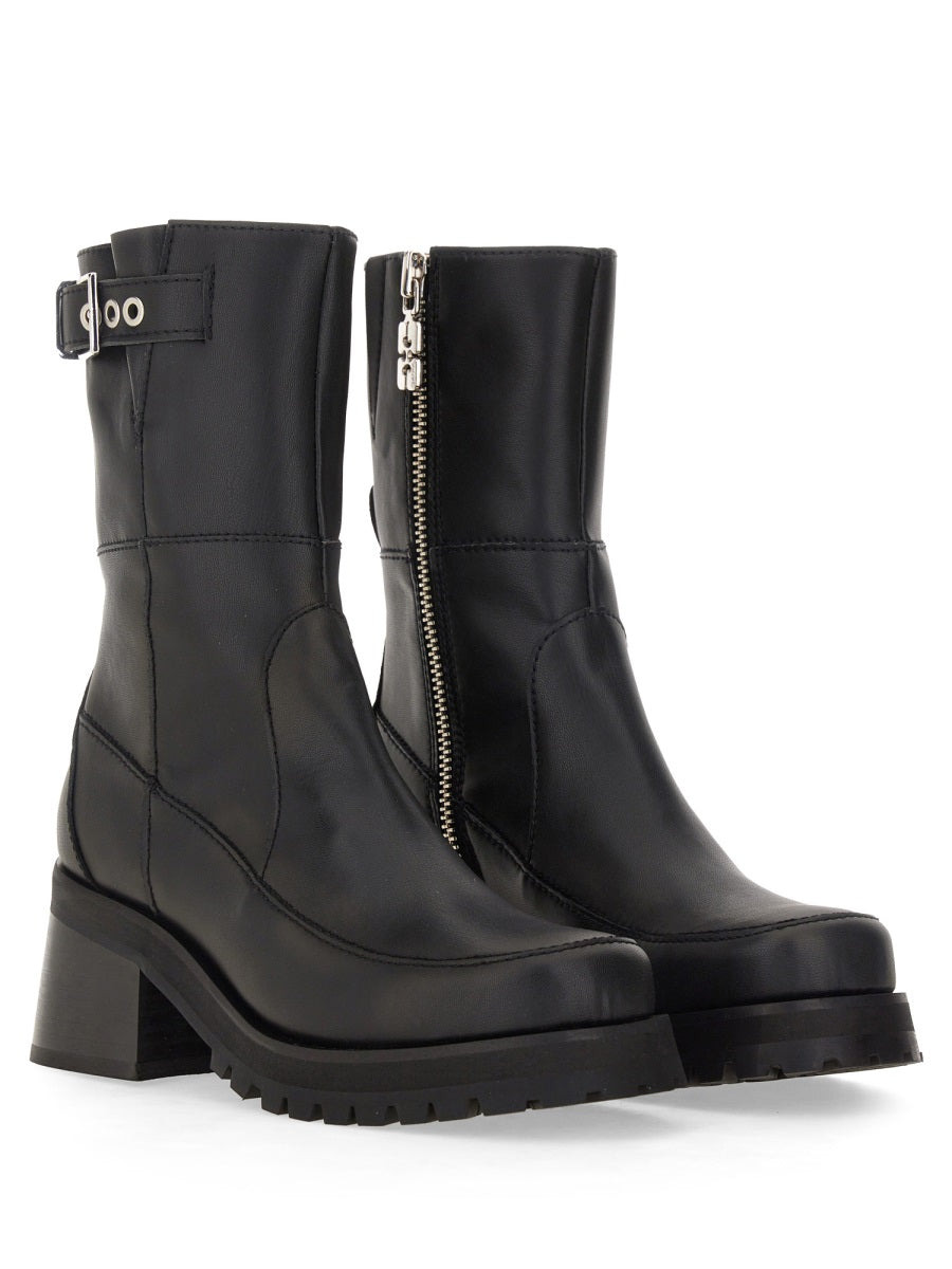 Ganni Women Buckle Boot - 2