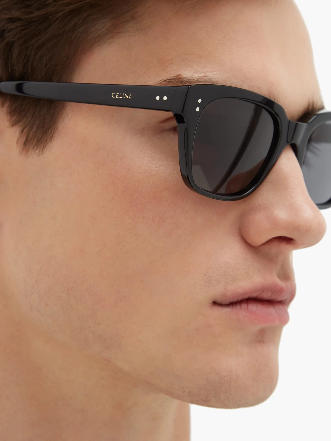 D-frame acetate sunglasses - 3