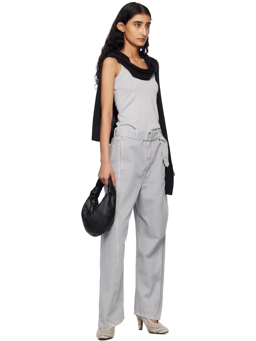 Gray Rib Tank Top - 5
