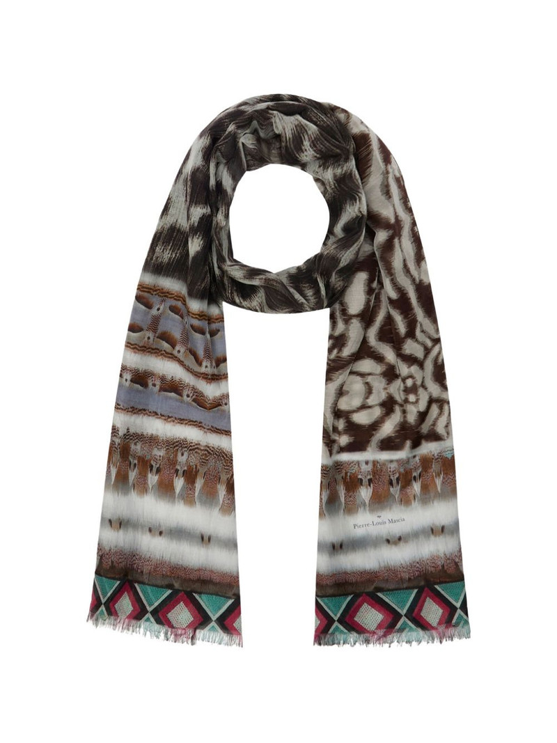 Hawnbci animal geometric scarf 4