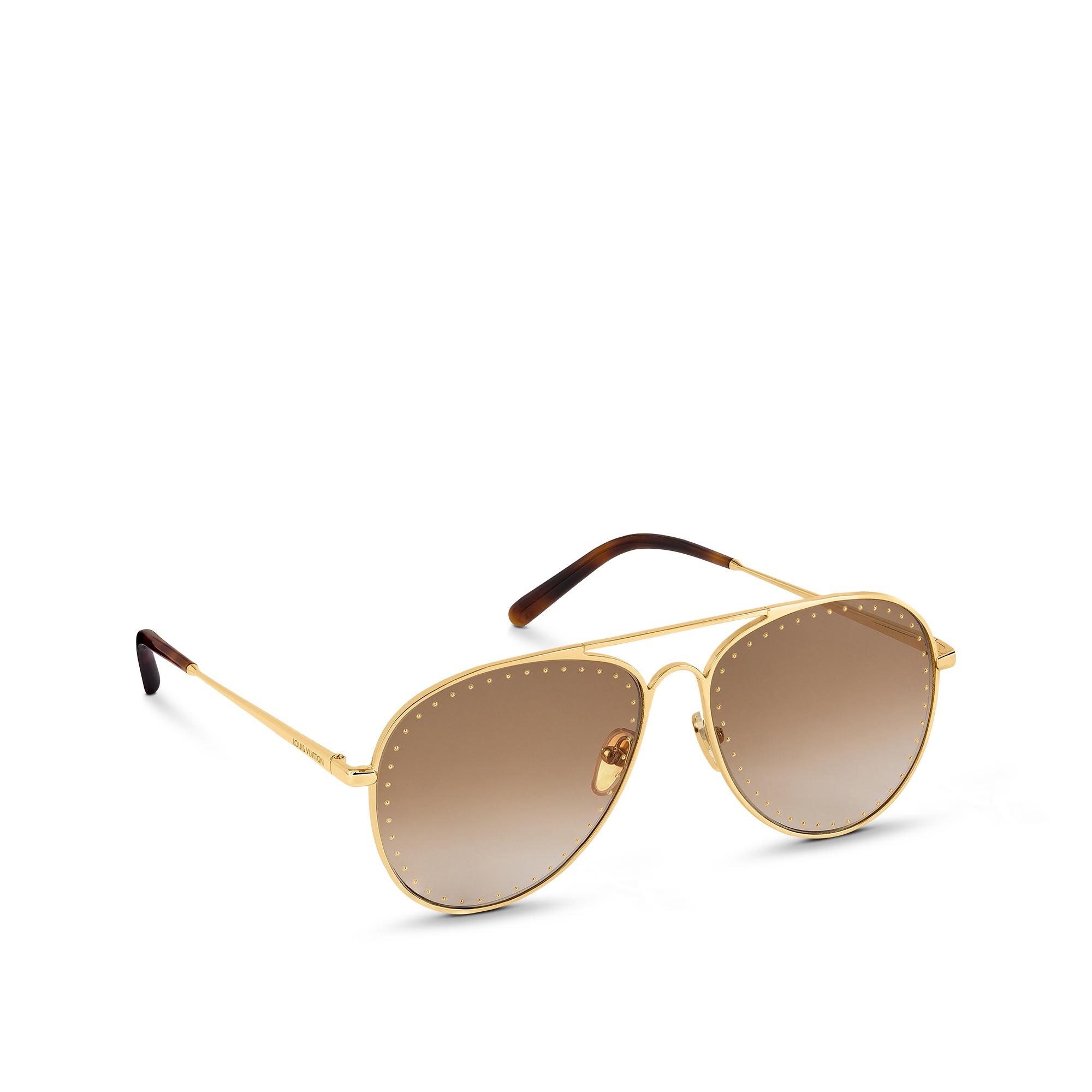 LV Trunk Pilot Sunglasses - 1